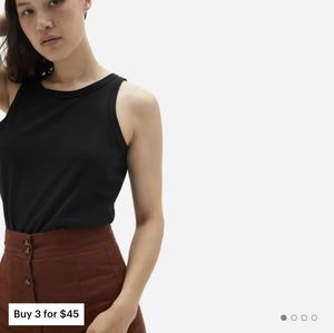 Everlane Organic Cutaway Tank